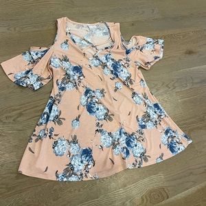 Forgiving Cold Shoulder Shirt